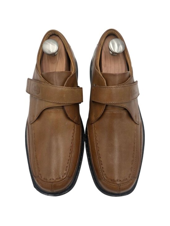 NEW Dr. Comfort Brown Leather Men 9.5W Therapeutic Dress Shoe Lightweight Loafer main image 13
